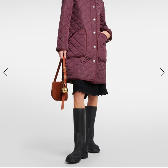 Burberry Black Marsh Rubber High Boots - Picture 1 of 13